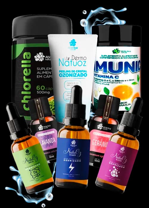 Composição de produtos Atlântica Natural